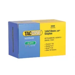 Tacwise 140 Series Heavy Duty Staples Galvanised 10 x 10.6mm 5000 Pack -Collated Nails Shop 21772 A2