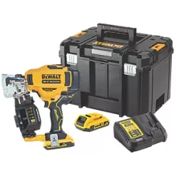 DeWalt DCN45RND2-GB 45mm 18V 2 x 2.0Ah Li-Ion XR Brushless First Fix Cordless Nail Gun -Collated Nails Shop 249XK A2