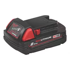 Milwaukee M18FN16GA-202X 1.6mm 18V 2 x 2.0Ah Li-Ion RedLithium Brushless First Fix Cordless Nail Gun -Collated Nails Shop 251XH A3