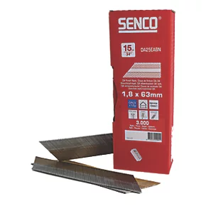 Senco Galvanised Finish Nails 15ga x 63mm 3000 Pack 2 Senco Galvanised Finish Nails 15ga x 63mm 3000 Pack - Image 2