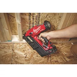 Milwaukee M18FFN-0C 3.3mm 18V Li-Ion RedLithium Brushless First Fix Cordless Nail Gun - Bare -Collated Nails Shop 711XH A3