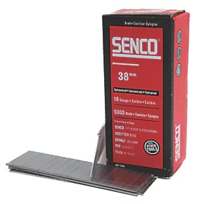 Senco Galvanised Brad Nails 18ga x 38mm 5000 Pack 2 Senco Galvanised Brad Nails 18ga x 38mm 5000 Pack - Image 2