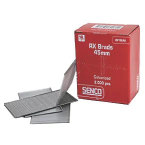 Senco Galvanised Brad Nails 16ga x 45mm 2000 Pack 2 Senco Galvanised Brad Nails 16ga x 45mm 2000 Pack - Image 2